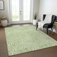thumbnail image 1 of Addison Rugs Chantille Indoor/Outdoor Transitional Swirls Aloe Washable Rectangle Rug, 5' x 7'6", 1 of 6