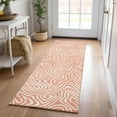 thumbnail image 1 of Addison Rugs Chantille Indoor/Outdoor Transitional Swirls Salmon Washable Runner Rug, 2'3" x 7'6", 1 of 6