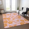 thumbnail image 1 of Addison Rugs Chantille Indoor/Outdoor Transitional Floral Pink Washable Rectangle Rug, 3' x 5', 1 of 6