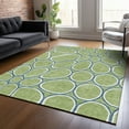 thumbnail image 1 of Addison Rugs Chantille Indoor/Outdoor Transitional Circles Aloe Washable Rectangle Rug, 10' x 14', 1 of 6