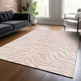 thumbnail image 1 of Addison Rugs Chantille Indoor/Outdoor Transitional Geometric, Abstract Pink Washable Rectangle Rug, 8' x 10', 1 of 6