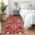 thumbnail image 1 of Addison Rugs Chantille Indoor/Outdoor Transitional Geometric, Abstract Red Washable Runner Rug, 2'3" x 7'6", 1 of 6