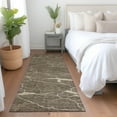 thumbnail image 1 of Addison Rugs Chantille Indoor/Outdoor Transitional Lines Brown Washable Runner Rug, 2'3" x 7'6", 1 of 6