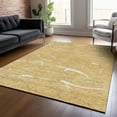 thumbnail image 1 of Addison Rugs Chantille Indoor/Outdoor Transitional Lines Gold Washable Rectangle Rug, 8' x 10', 1 of 6