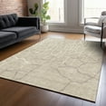 thumbnail image 1 of Addison Rugs Chantille Indoor/Outdoor Transitional Squares Beige Washable Rectangle Rug, 10' x 14', 1 of 6