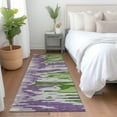 thumbnail image 1 of Addison Rugs Chantille Indoor/Outdoor Transitional Abstract Green Washable Runner Rug, 2'3" x 7'6", 1 of 6