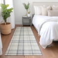 thumbnail image 1 of Addison Rugs Chantille Indoor/Outdoor Transitional Geometric, Abstract Silver Washable Runner Rug, 2'3" x 7'6", 1 of 6