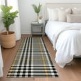 thumbnail image 1 of Addison Rugs Chantille Indoor/Outdoor Transitional Geometric, Abstract Black Washable Runner Rug, 2'3" x 7'6", 1 of 6