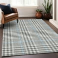 thumbnail image 1 of Addison Rugs Chantille Indoor/Outdoor Transitional Geometric, Abstract Gray Washable Rectangle Rug, 5' x 7'6", 1 of 6
