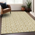 thumbnail image 1 of Addison Rugs Chantille Indoor/Outdoor Transitional Swirls Gold Washable Rectangle Rug, 3' x 5', 1 of 6