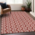 thumbnail image 1 of Addison Rugs Chantille Indoor/Outdoor Transitional Swirls Red Washable Rectangle Rug, 8' x 10', 1 of 6