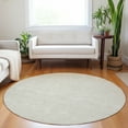 thumbnail image 1 of Addison Rugs Chantille Indoor/Outdoor Transitional Geometric Beige Washable Round Rug, 8' x 8', 1 of 6