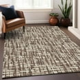 thumbnail image 1 of Addison Rugs Chantille Indoor/Outdoor Transitional Lines Brown Washable Rectangle Rug, 5' x 7'6", 1 of 6