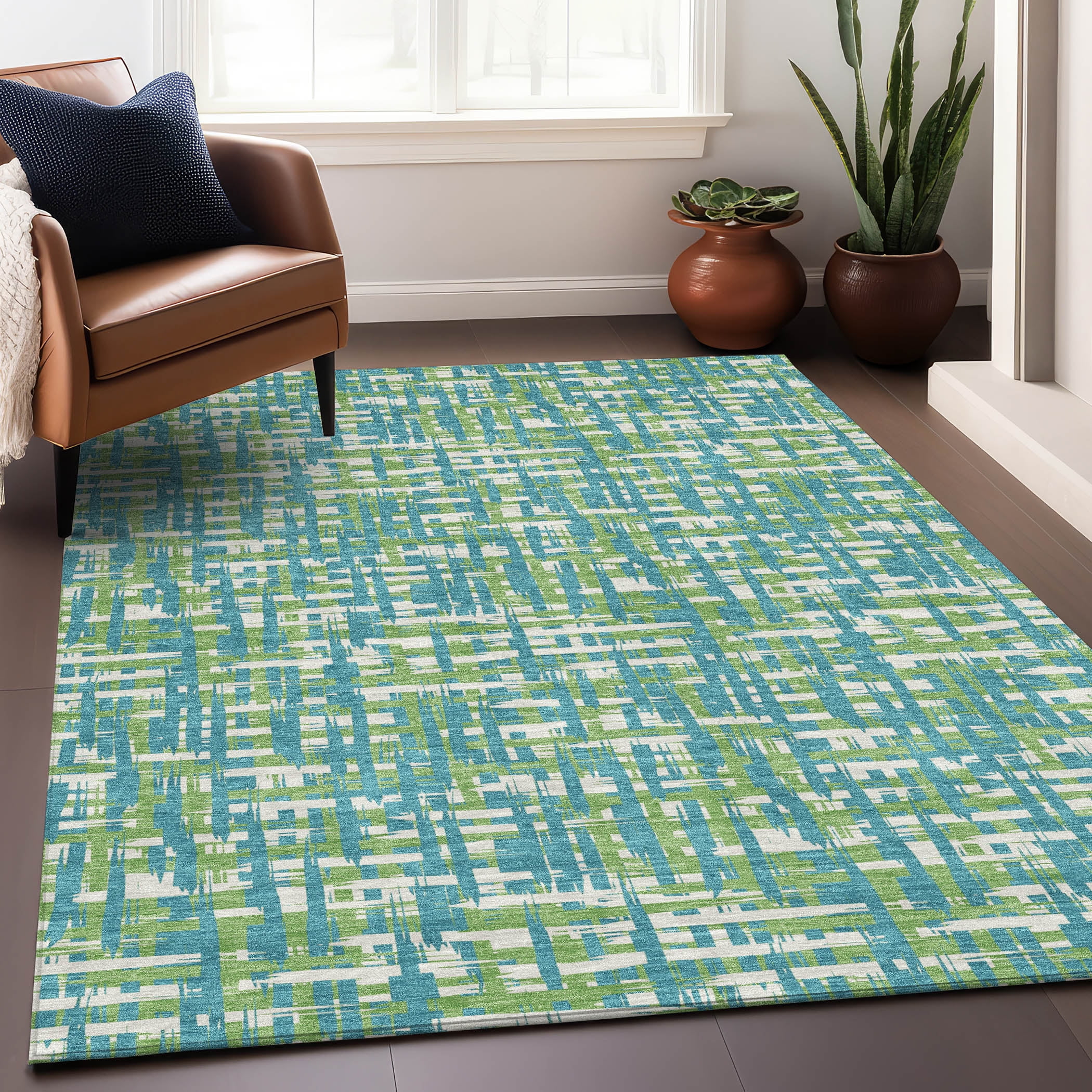 Addison Rugs Chantille Indoor/Outdoor Transitional Geometric, Abstract ...
