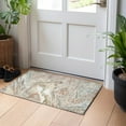 thumbnail image 1 of Addison Rugs Chantille Indoor/Outdoor Transitional Geometric, Abstract Beige Washable Rectangle Rug, 1'8" x 2'6", 1 of 6