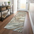 thumbnail image 1 of Addison Rugs Chantille Indoor/Outdoor Transitional Geometric, Abstract Beige Washable Runner Rug, 2'3" x 7'6", 1 of 6