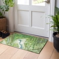 thumbnail image 1 of Addison Rugs Chantille Indoor/Outdoor Transitional Geometric, Abstract Green Washable Rectangle Rug, 1'8" x 2'6", 1 of 6