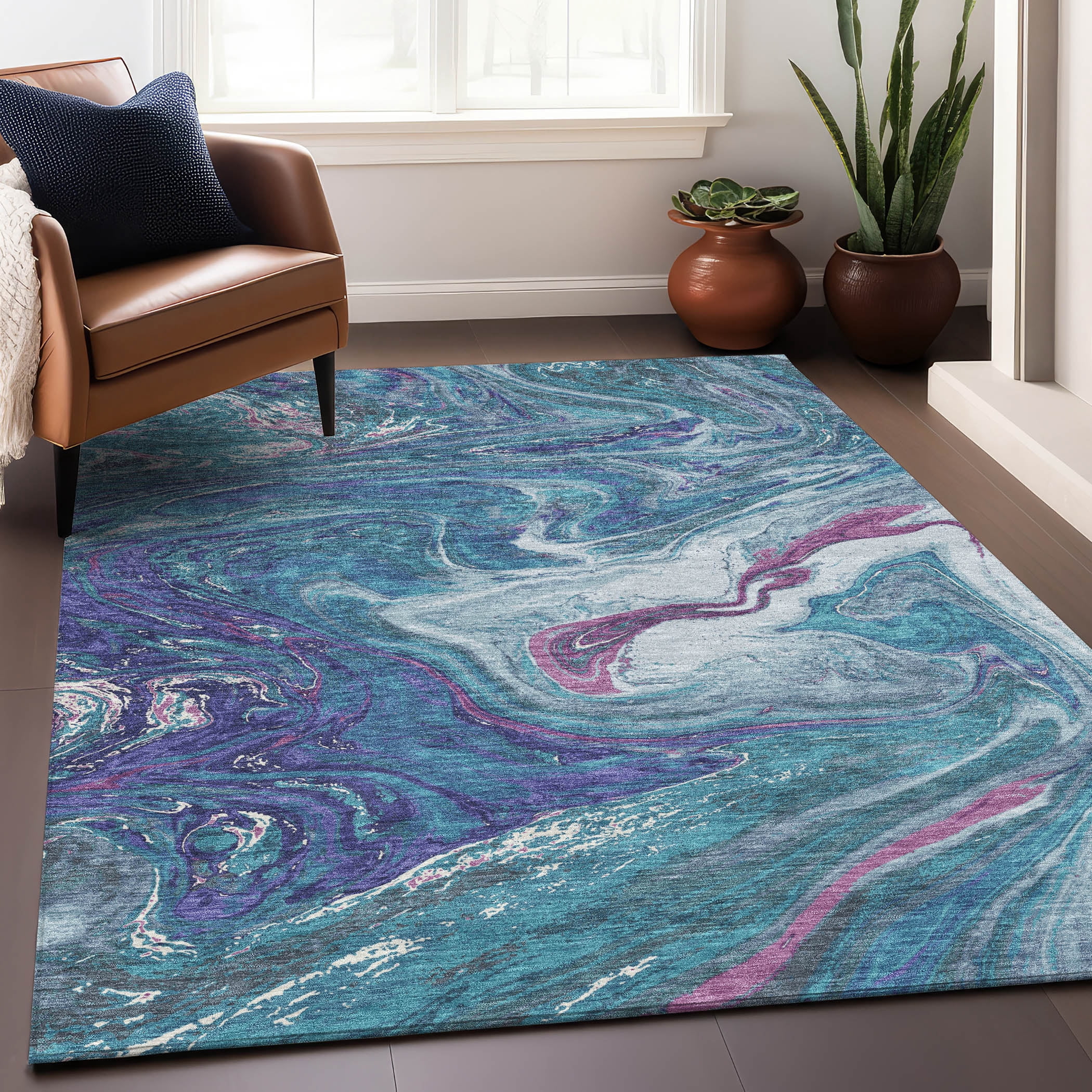 Addison Rugs Chantille Indoor/Outdoor Transitional Geometric, Abstract ...
