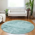 thumbnail image 1 of Addison Rugs Chantille Indoor/Outdoor Transitional Abstract Seafoam Washable Round Rug, 8' x 8', 1 of 6