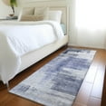 thumbnail image 1 of Addison Rugs Chantille Indoor/Outdoor Transitional Squares Denim Washable Runner Rug, 2'3" x 7'6", 1 of 6