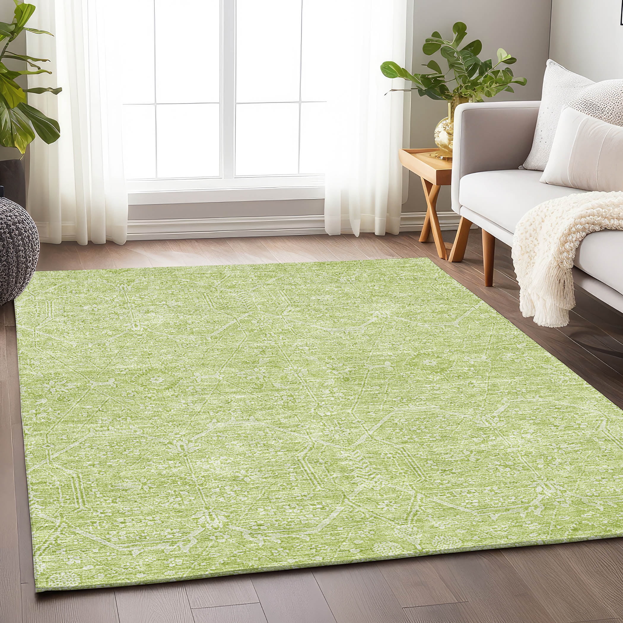 Addison Rugs Chantille ACN1224 Mint 10' x 14' Indoor/Outdoor, Machine