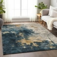 thumbnail image 1 of Addison Rugs Chantille Indoor/Outdoor Transitional Abstract Blue Washable Rectangle Rug, 9' x 12', 1 of 6