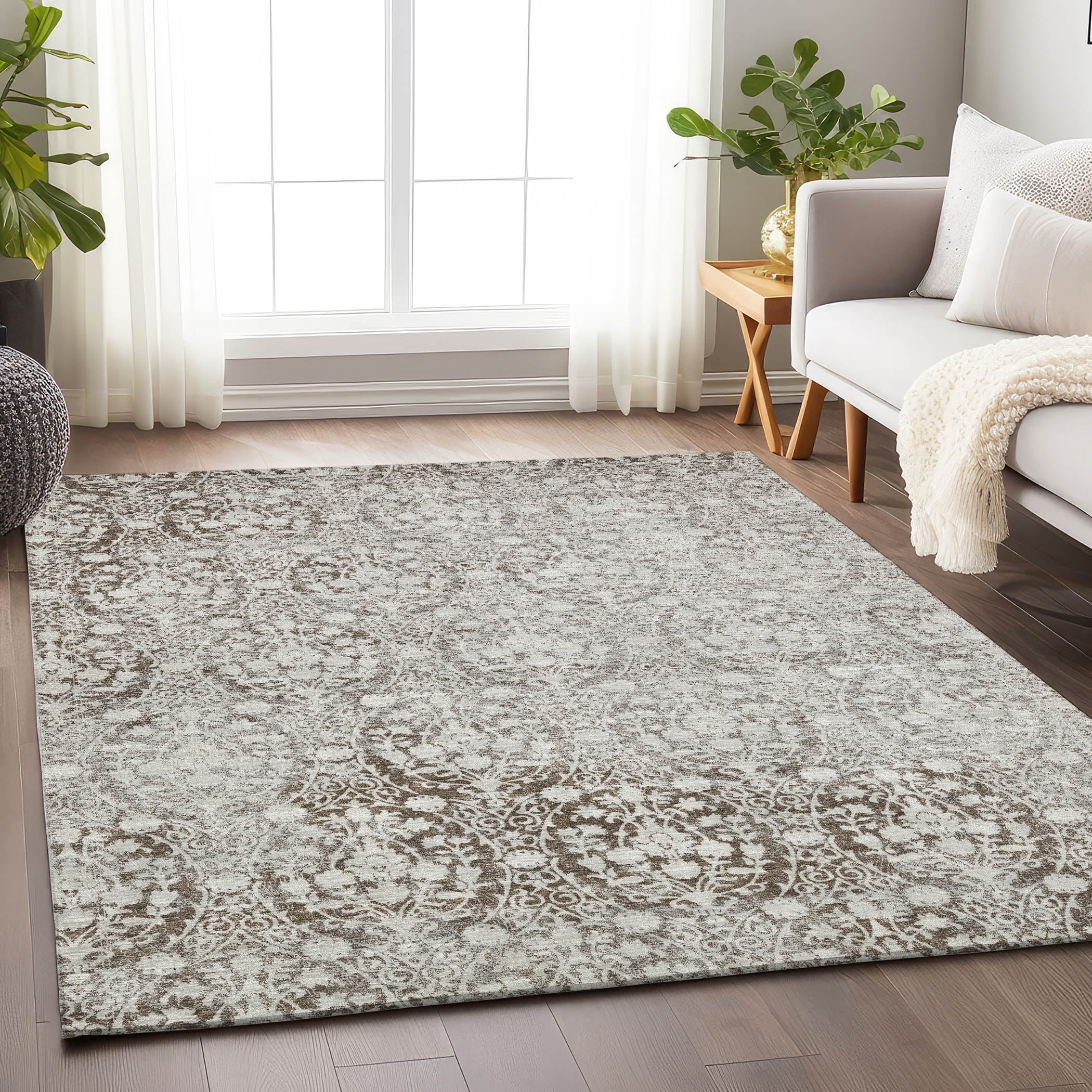 Addison Rugs Chantille ACN1231 Chocolate 8' x 10' Indoor/Outdoor