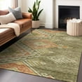 thumbnail image 1 of Addison Rugs Chantille Indoor/Outdoor Transitional Global Green Washable Rectangle Rug, 3' x 5', 1 of 6