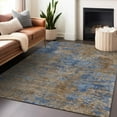 thumbnail image 1 of Addison Rugs Chantille Indoor/Outdoor Transitional Abstract Navy Washable Rectangle Rug, 9' x 12', 1 of 6