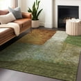 thumbnail image 1 of Addison Rugs Chantille Indoor/Outdoor Transitional Squares Green Washable Rectangle Rug, 2'6" x 3'10", 1 of 6