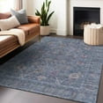 thumbnail image 1 of Addison Rugs Chantille Indoor/Outdoor Traditional Global Blue Washable Rectangle Rug, 2'6" x 3'10", 1 of 6
