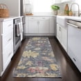thumbnail image 1 of Addison Rugs Chantille Indoor/Outdoor Traditional Global Blue Washable Runner Rug, 2'3" x 7'6", 1 of 6