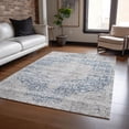 thumbnail image 1 of Addison Rugs Chantille Indoor/Outdoor Traditional Global Blue Washable Rectangle Rug, 10' x 14', 1 of 6