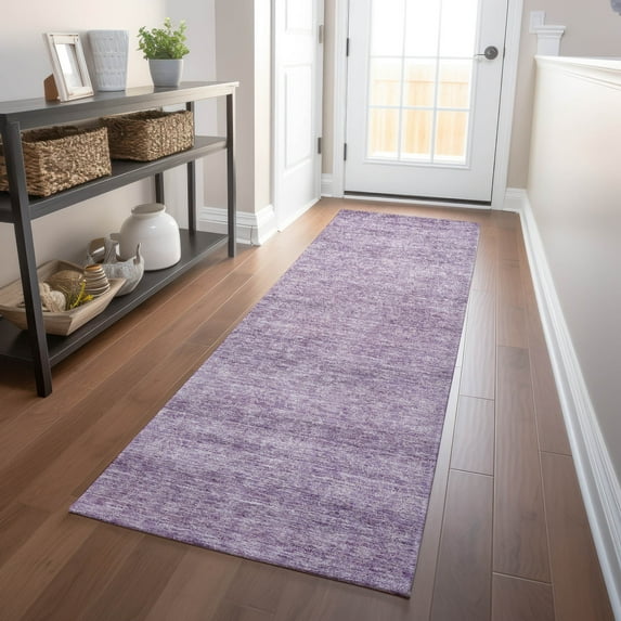 Addison Rugs Chantille Indoor/Outdoor Transitional Modern Lavender Washable Runner Rug, 2'3" x 7'6"