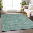 thumbnail image 1 of Addison Rugs Chantille Indoor/Outdoor Transitional Geometric Teal Washable Rectangle Rug, 3' x 5', 1 of 6
