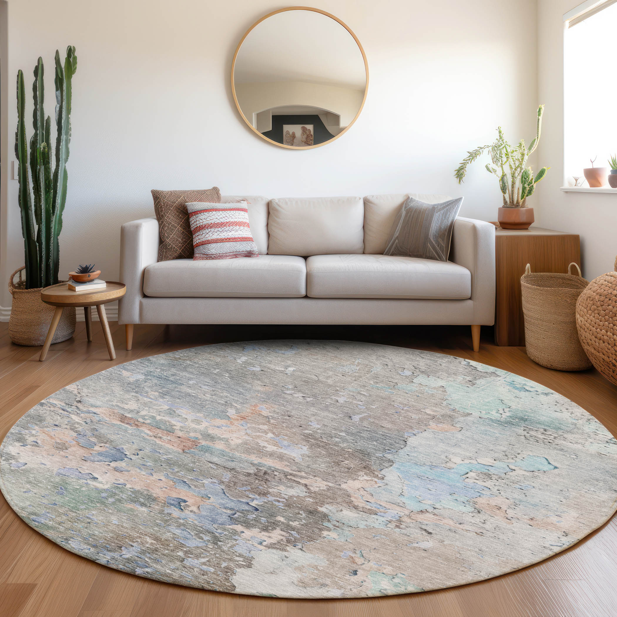 Addison Rugs Chantille Indoor/Outdoor Transitional Abstract Taupe ...