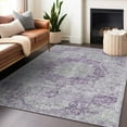 thumbnail image 1 of Addison Rugs Chantille Indoor/Outdoor Traditional Global Purple Washable Rectangle Rug, 5' x 7'6", 1 of 6