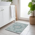 thumbnail image 1 of Addison Rugs Chantille Indoor/Outdoor Traditional Global Teal Washable Rectangle Rug, 1'8" x 2'6", 1 of 6