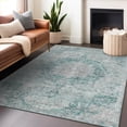 thumbnail image 1 of Addison Rugs Chantille Indoor/Outdoor Traditional Global Teal Washable Rectangle Rug, 2'6" x 3'10", 1 of 6