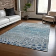 thumbnail image 1 of Addison Rugs Chantille Indoor/Outdoor Transitional Dots Gray Washable Rectangle Rug, 10' x 14', 1 of 6