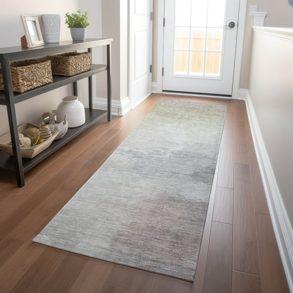 Addison Rugs Chantille Indoor/Outdoor Transitional Modern Beige Washable Runner Rug, 2'3" x 7'6"