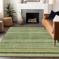 thumbnail image 1 of Addison Rugs Chantille Indoor/Outdoor Transitional Stripes Aloe Washable Rectangle Rug, 10' x 14', 1 of 6