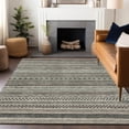 thumbnail image 1 of Addison Rugs Chantille Indoor/Outdoor Transitional Stripes Taupe Washable Rectangle Rug, 3' x 5', 1 of 6