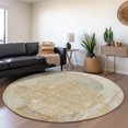 thumbnail image 1 of Addison Rugs Chantille Indoor/Outdoor Transitional Modern Taupe Washable Round Rug, 8' x 8', 1 of 6