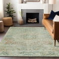 thumbnail image 1 of Addison Rugs Chantille Indoor/Outdoor Traditional Global Sage Washable Rectangle Rug, 3' x 5', 1 of 6