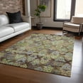 thumbnail image 1 of Addison Rugs Chantille Indoor/Outdoor Transitional Diamonds Brown Washable Rectangle Rug, 10' x 14', 1 of 6