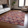 thumbnail image 1 of Addison Rugs Chantille Indoor/Outdoor Transitional Diamonds Paprika Washable Rectangle Rug, 9' x 12', 1 of 6