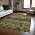 thumbnail image 1 of Addison Rugs Chantille Indoor/Outdoor Transitional Stripes Gray Washable Rectangle Rug, 8' x 10', 1 of 6