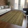 thumbnail image 1 of Addison Rugs Chantille Indoor/Outdoor Transitional Stripes Brown Washable Rectangle Rug, 10' x 14', 1 of 6