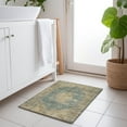 thumbnail image 1 of Addison Rugs Chantille Indoor/Outdoor Traditional Global Blue Washable Rectangle Rug, 1'8" x 2'6", 1 of 6